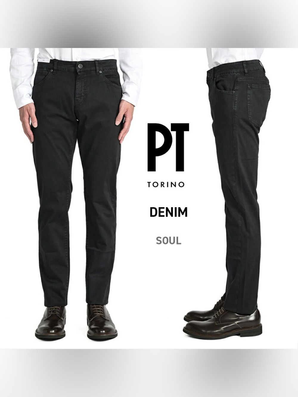 PT05 black Soul slim jeans size 34